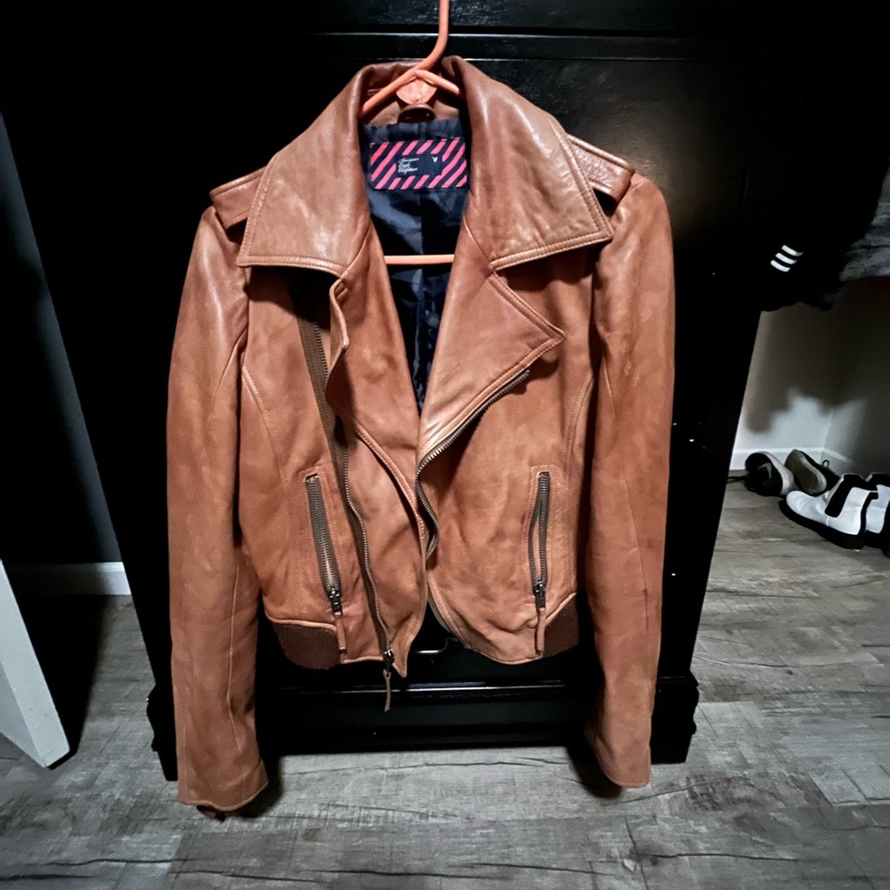 American Eagle Leather Jacket